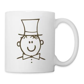 Bräutigam - Tasse - Weiß - Rechts