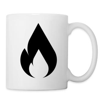 Flame of fire - Mug - white - Right