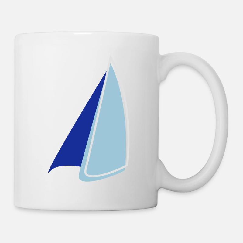 Sailing Duotone - Mug - white