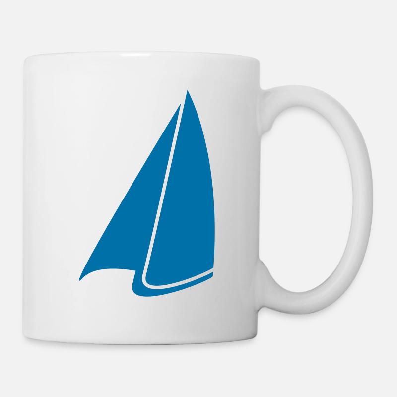 Voile plaine - Mug blanc - blanc