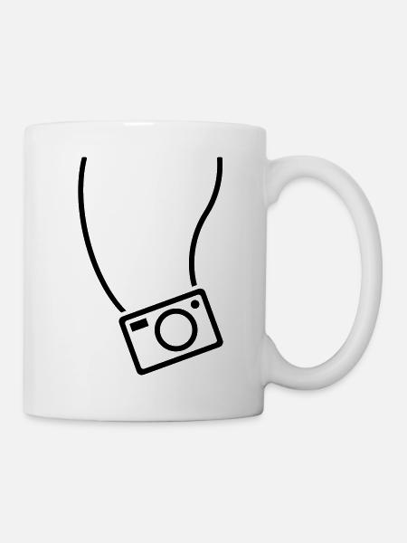 Kamera - Tasse - Weiß