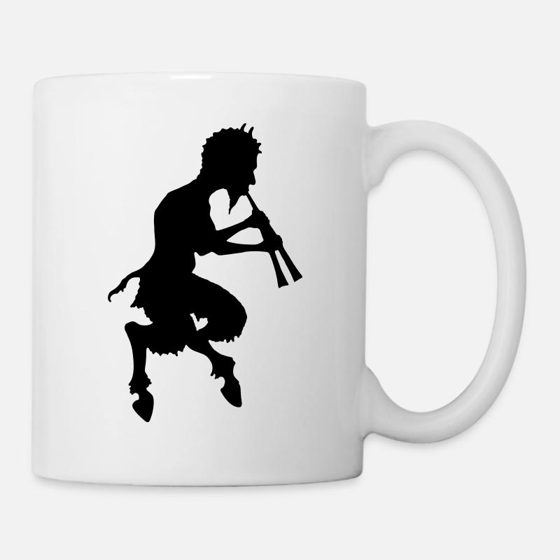 pan faun teufel devil - Tasse - Weiß