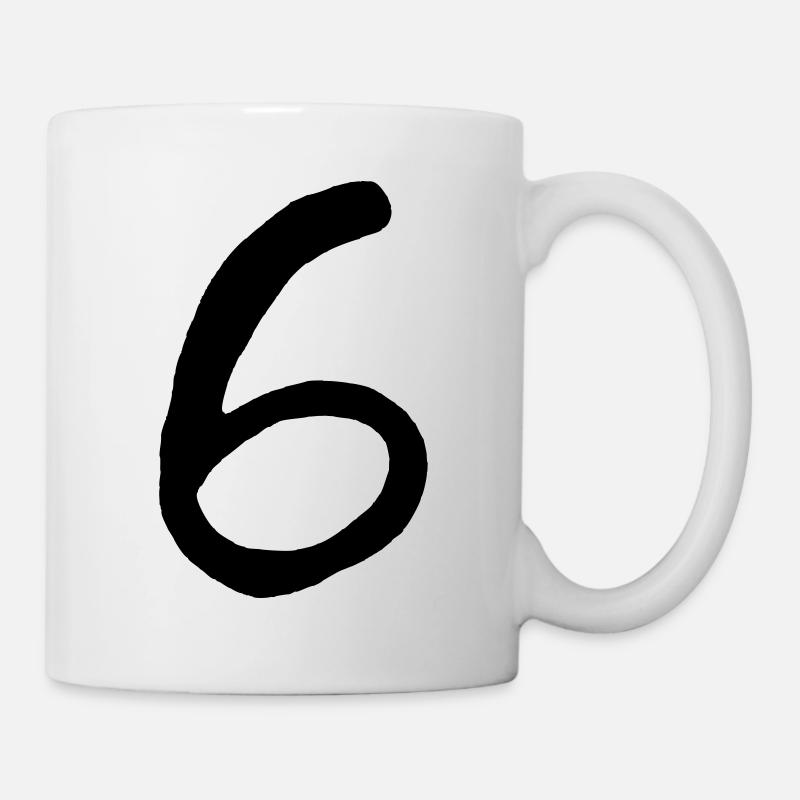six - Tasse - Weiß