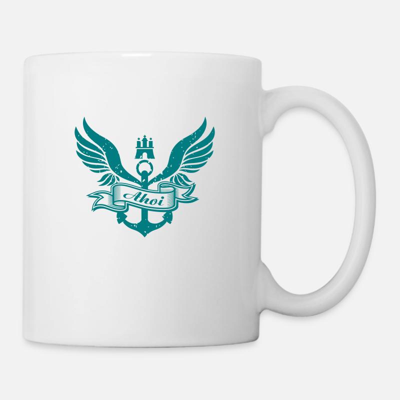 Anker - Tasse - Weiß
