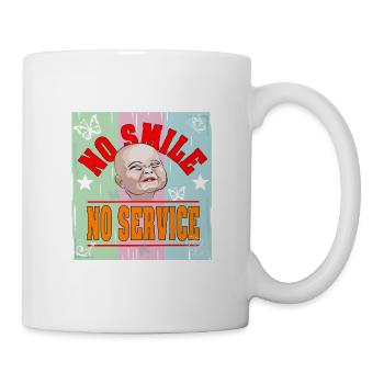You do everything for such a smile - Mug - white - Right