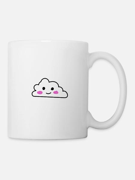 Süße Wolke | Wolken - Tasse - Weiß