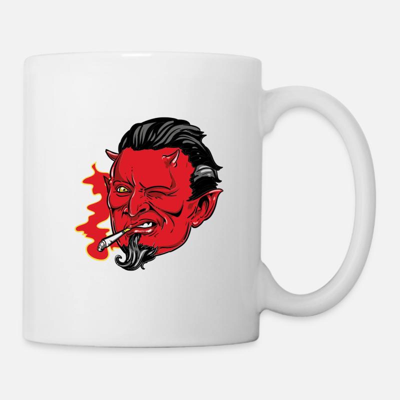 Méchant démon - Mug blanc - blanc
