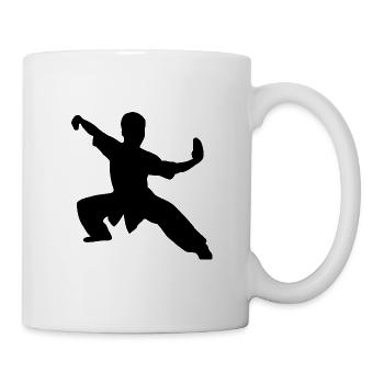 Kung-Fu Wushu - Mug blanc - blanc - Droite