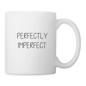 perfectly imperfect gift idea - Mug - white - Right