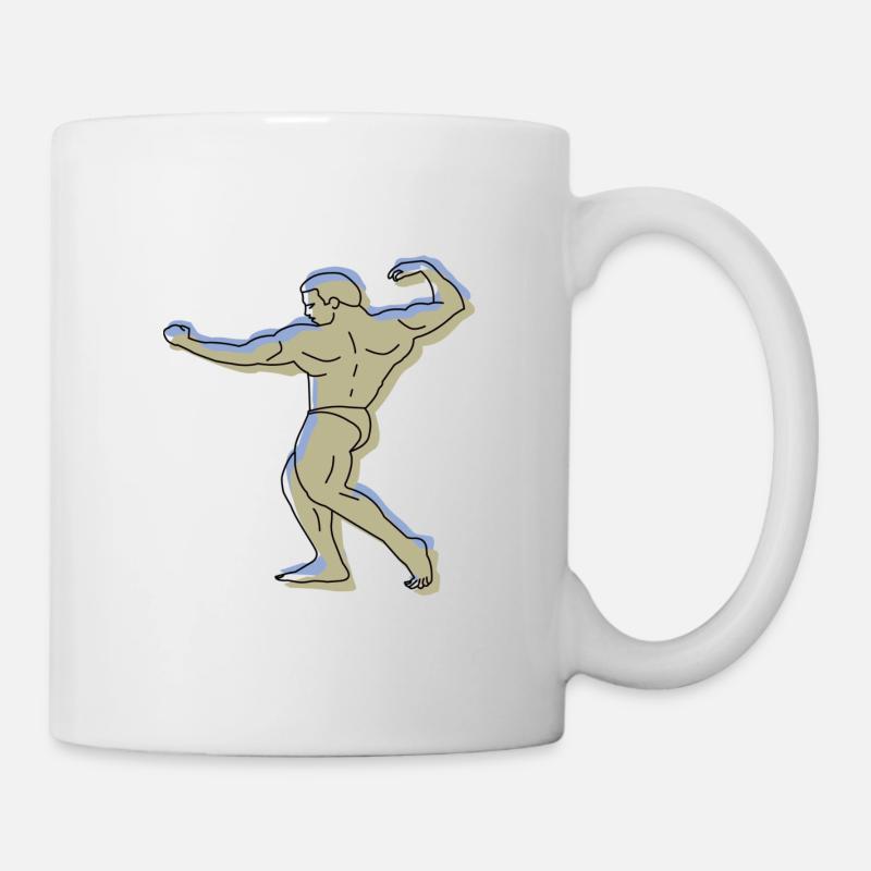 Body builder - Mug - white