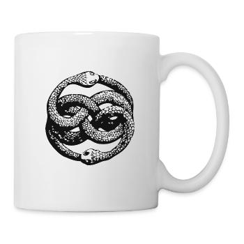Ouroboros - Tasse - Weiß - Rechts