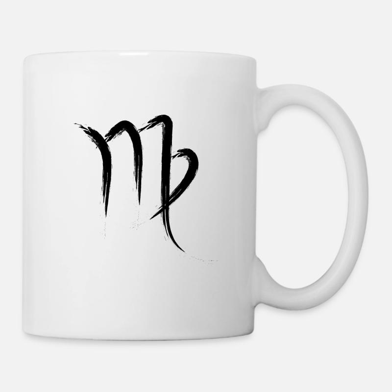 Jungfrau - Tasse - Weiß