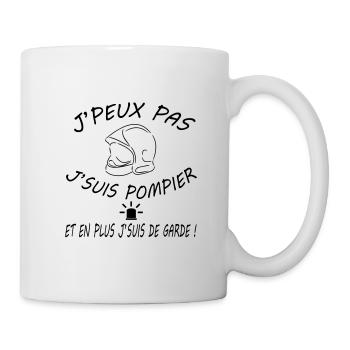 I can not be fireman - Mug - white - Right