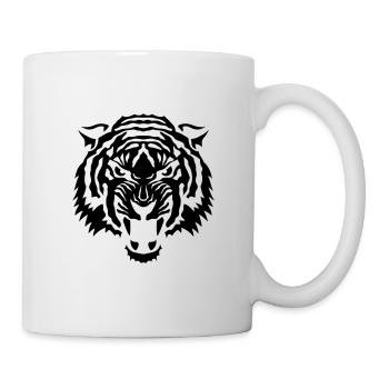 Stammes tiger 1072 - Tasse - Weiß - Rechts