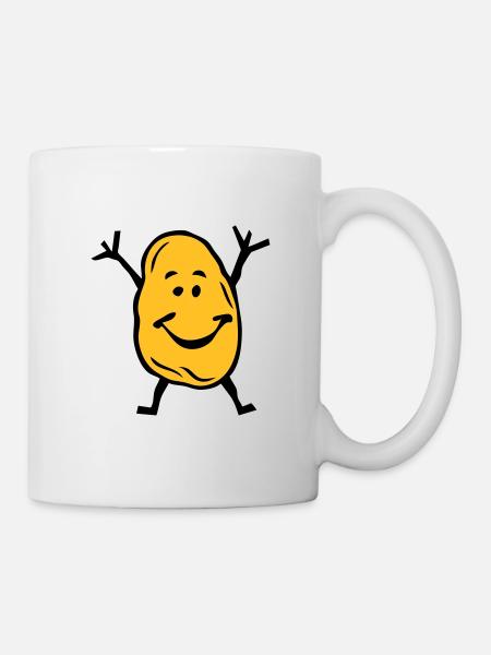 patate sourire 0 - Mug blanc - blanc