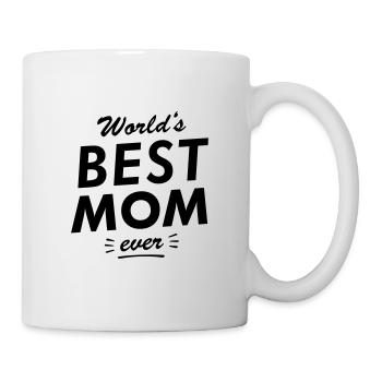 La meilleure maman au monde - Mug blanc - blanc - Droite