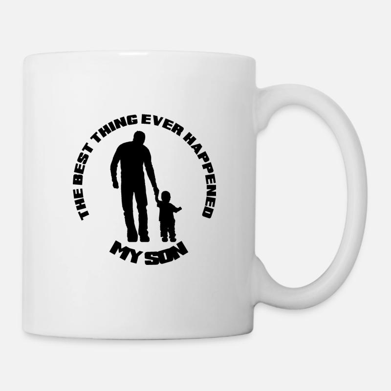 Père et fils - Mug blanc - blanc