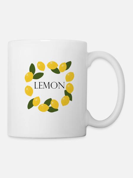 Lemon - Mug blanc - blanc