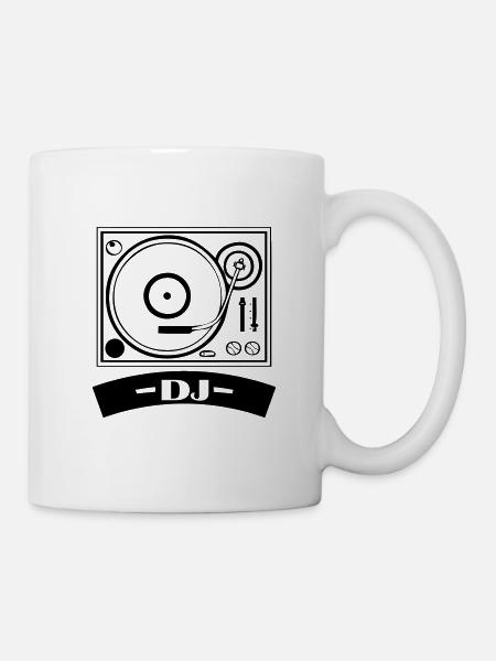 turntable dj - Mug - white