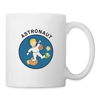Kleiner Astronaute - Mug blanc - blanc - Droite
