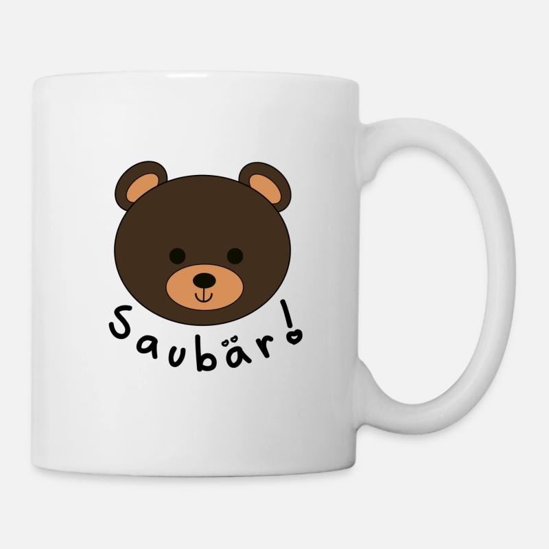 SauBär - Tasse - Weiß