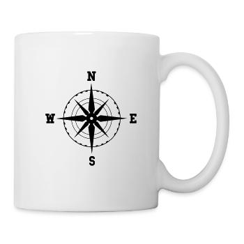 kompass 01 - Tasse - Weiß - Rechts