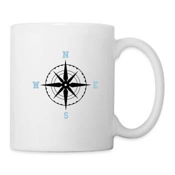 boussole 02 - Mug blanc - blanc - Droite