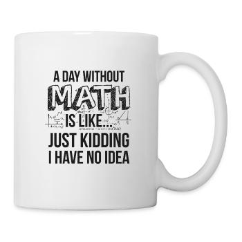 Nerdy Math Teacher Physics Mathematician Gift - Mug - white - Right