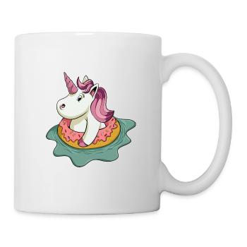 Licorne d'été - Mug blanc - blanc - Droite