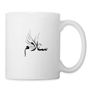 Salam - Frieden - Tasse - Weiß - Rechts