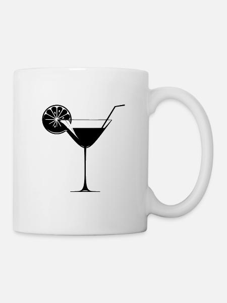 Erfrischendes Getränk - Tasse - Weiß