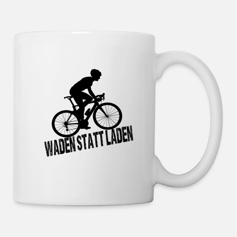 Fahrrad - Tasse - Weiß