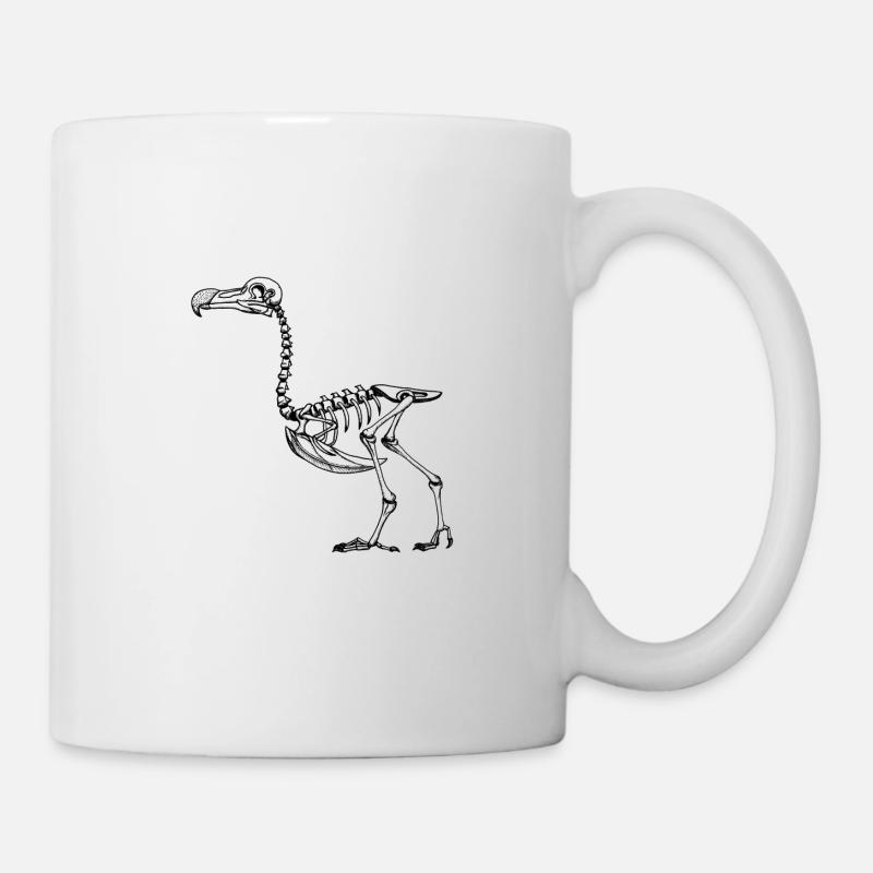 Dodo-Skelett - Tasse - Weiß
