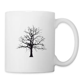Tree shade - Mug - white - Right