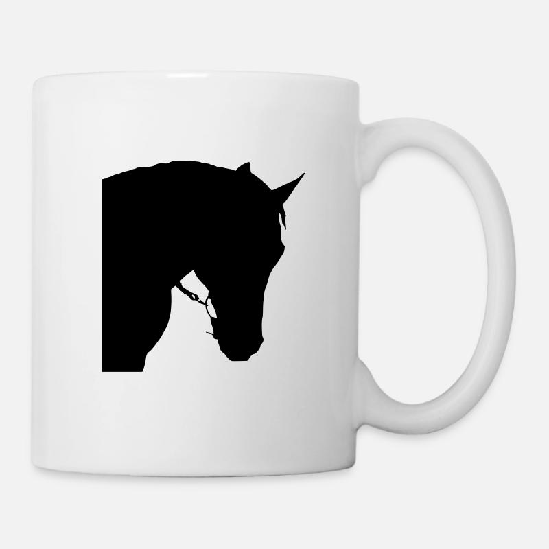 Horse head 6 - Mug - white