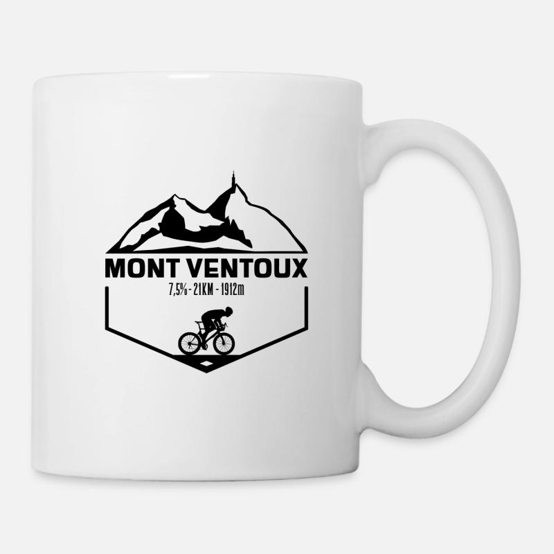 Mont Ventoux Black Edition - Mug - white