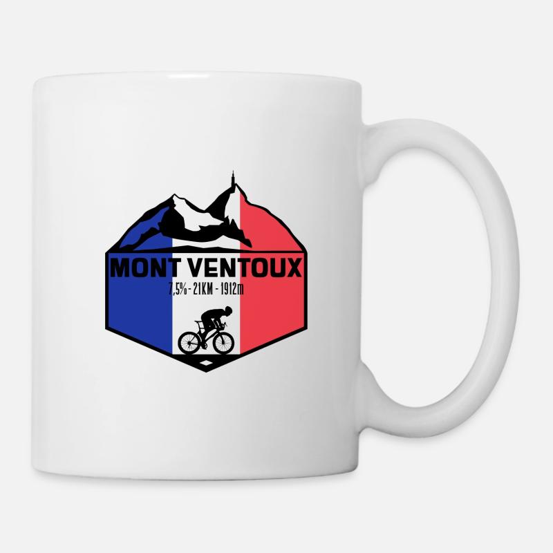 Mont Ventoux - Tasse - Weiß
