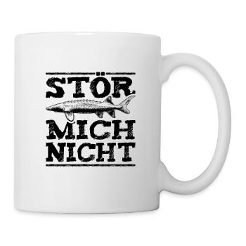 Stör Mich Nicht Angler Papa Angeln - Tasse - Weiß - Rechts
