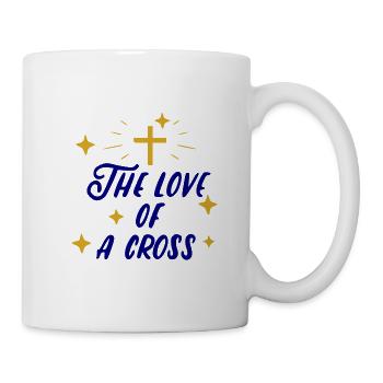 The Love of a Cross with Cross - Mug - white - Right