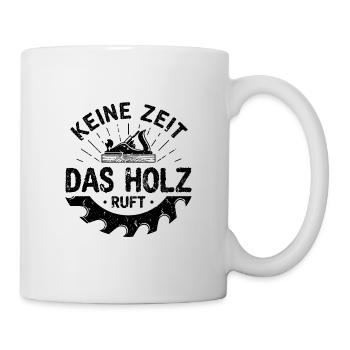 Schreiner Werkzeug Tischlerwinkel Schreinerei - Tasse - Weiß - Rechts