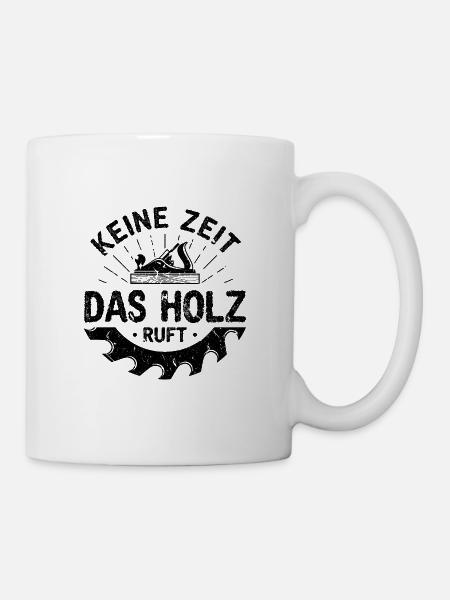 Schreiner Werkzeug Tischlerwinkel Schreinerei - Tasse - Weiß