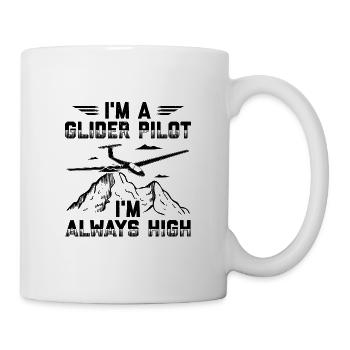 Cadeau de vol à voile - Vol à voile Thermik Cadeau - Mug blanc - blanc - Droite
