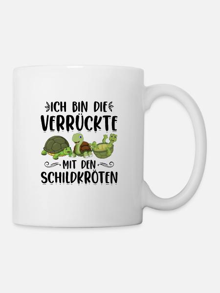 Schildkröten - Tasse - Weiß