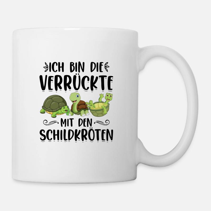 Schildkröten - Tasse - Weiß