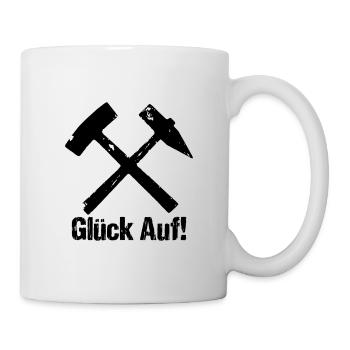 Luck On Irons and Mallets - Mug - white - Right