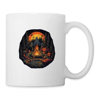 Cozy Campfire - Tasse - Weiß - Rechts