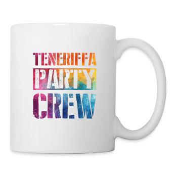 Teneriffa Party Crew - Tasse - Weiß - Rechts