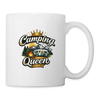 Camping Queen - Mug - white - Right