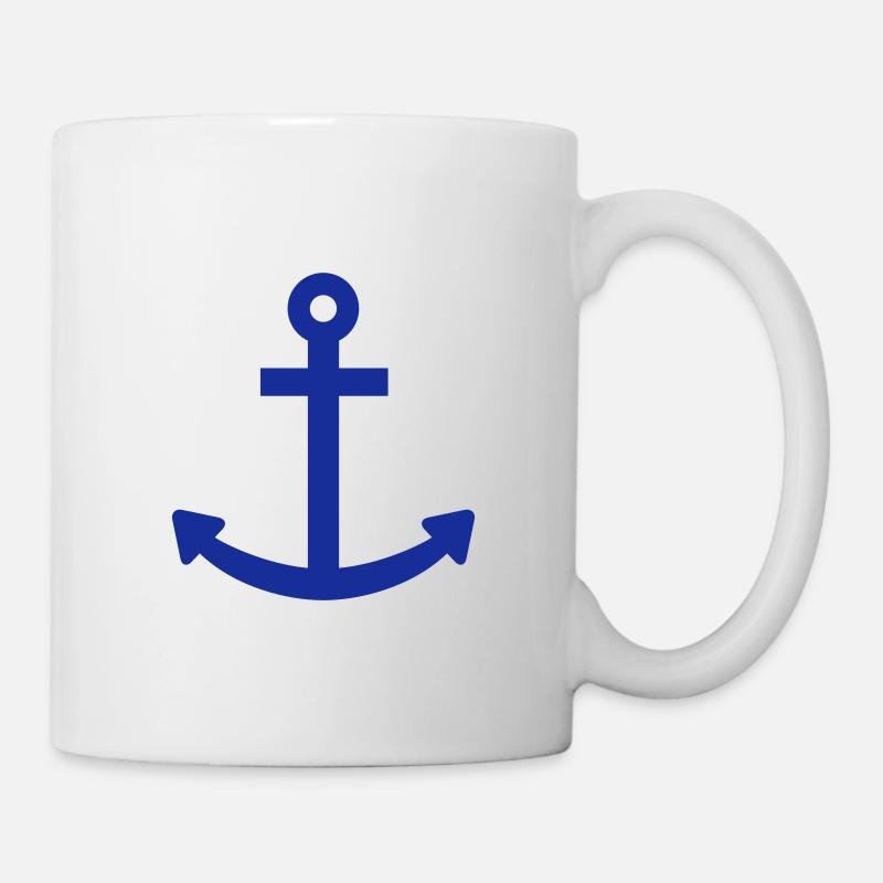 anker - Tasse - Weiß