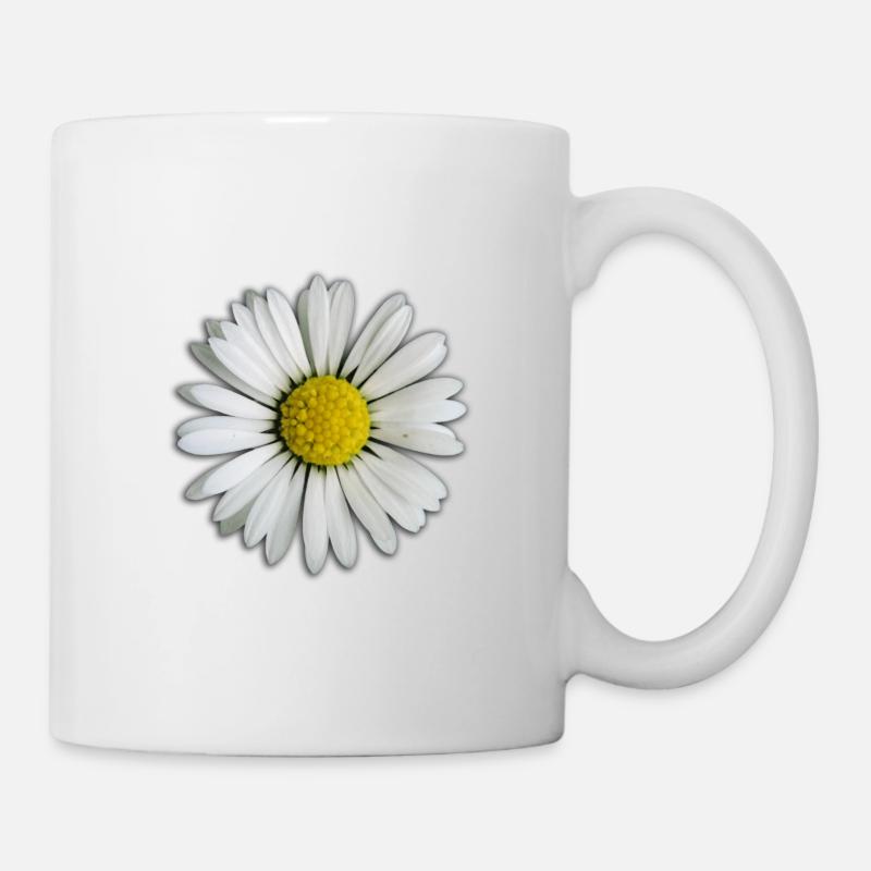 Gänseblümchen - Blume - Tasse - Weiß